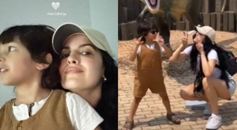 Natasa Stankovic Celebrates Moments with Son Agastya